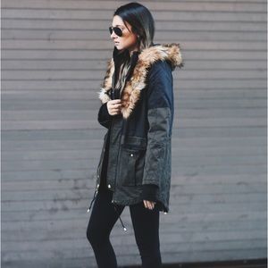 Express- Women’s Jacket w/ Removable Faux Fur